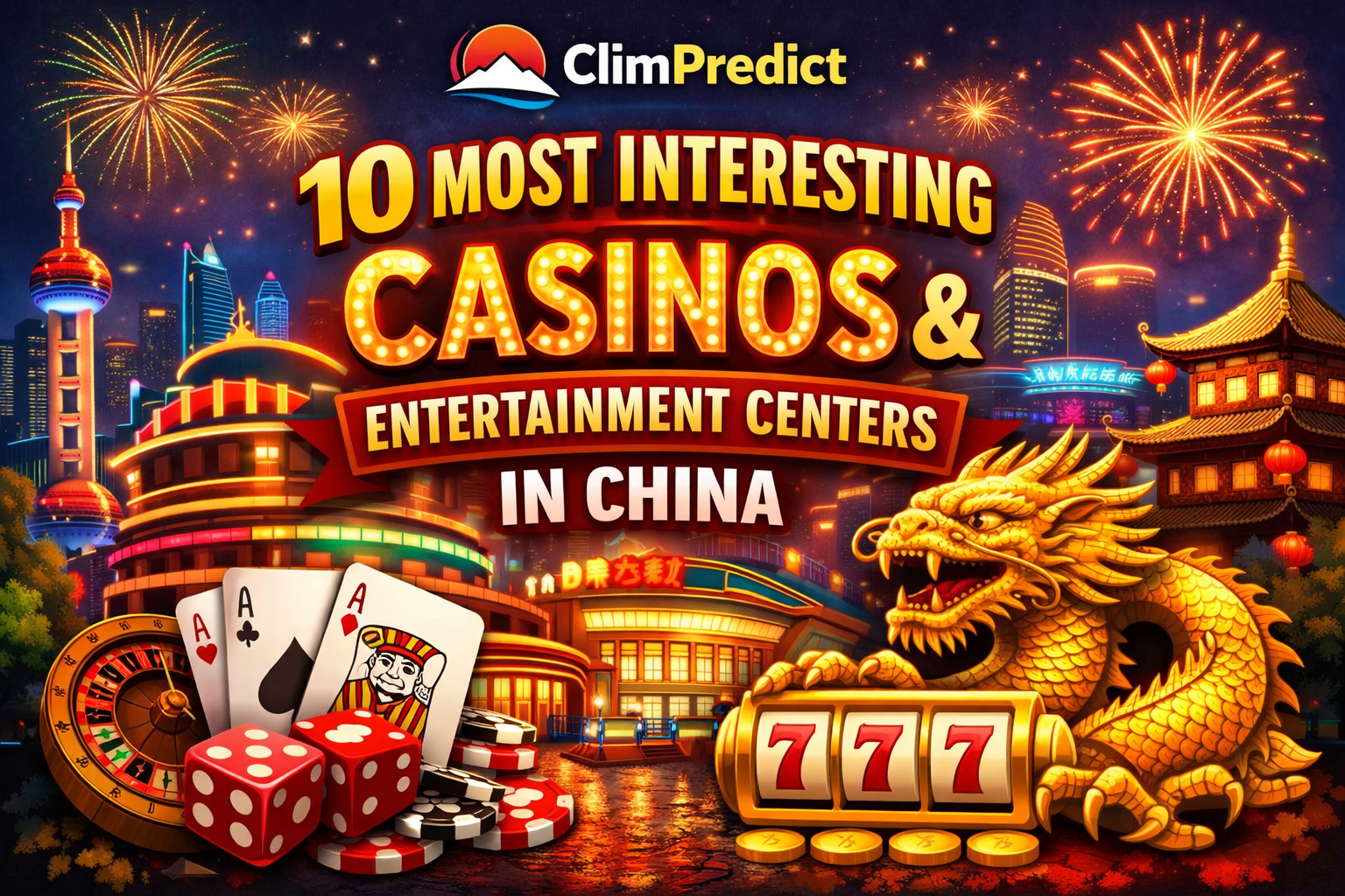Why is Everyone so Interested About These 10 Casino and Entertainment Centers in China