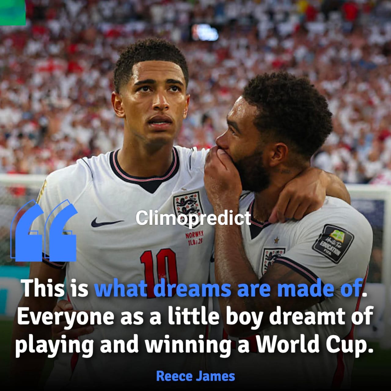Reece James Reveals His Biggest Career Dream Is Winning the World Cup